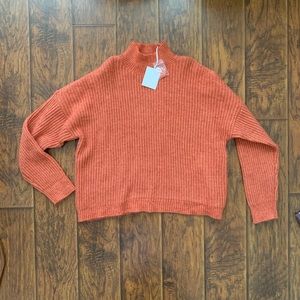 Puff sleeve sweater